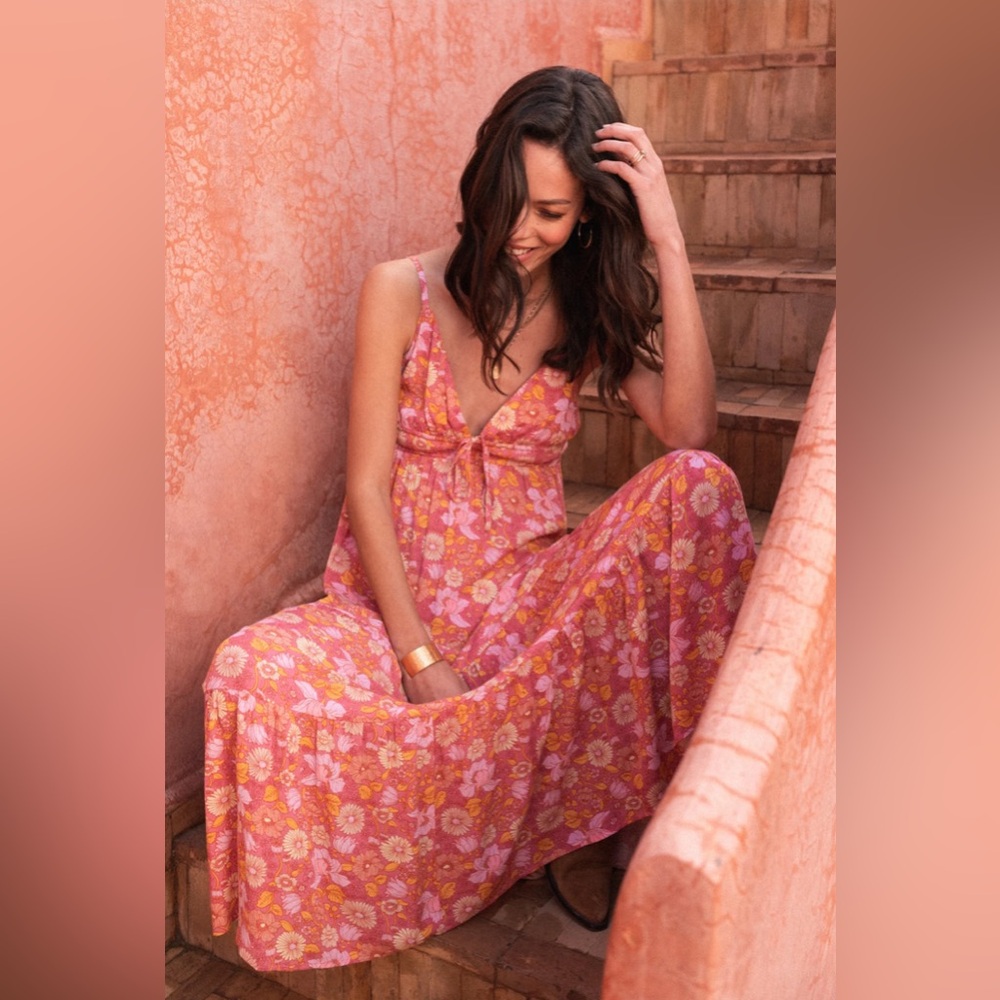Garance Paris Naia Rose Dress, Size Large.